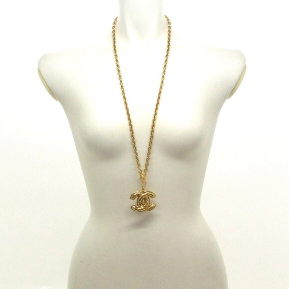 Auth CHANEL - Gold Hardware Necklace - Picture 6 of 6